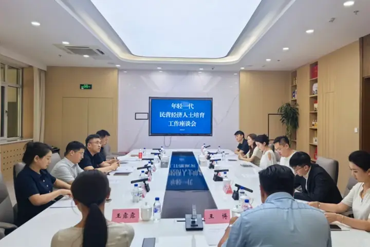 「AI原生一代」走上省级年轻一代民营经济人士培育座谈会 配图 2